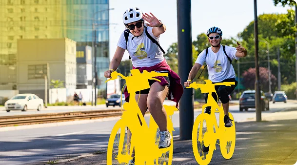 W rowerowej grze miejskiej FRRuuu nie musisz posiadać własnego roweru – organizator zapewnia voucher na darmowy rower miejski każdemu uczestnikowi gry.