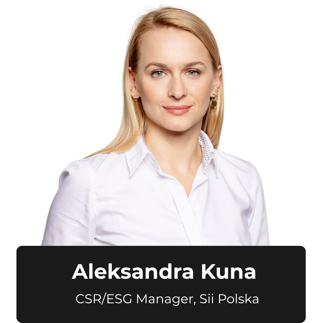Aleksandra Kuna, ekspertka webinaru "Czy integracje firmowe umierają? I co zrobić, żeby ożyły." organizowanego przez FRRuuu.